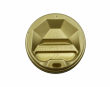 Кришка пластикова РОМБ Gold Ø77