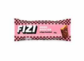 Шоколадный батончик MOOD BOOSTER  CRISPY HAZELNUT  40 гр ( 1уп/12шт)