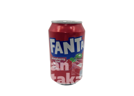Напій безалкогольний Fanta Полуниця-Ківі 0.33 ж/б 
