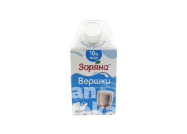 Вершки ТМ Зоряна 10% 500г