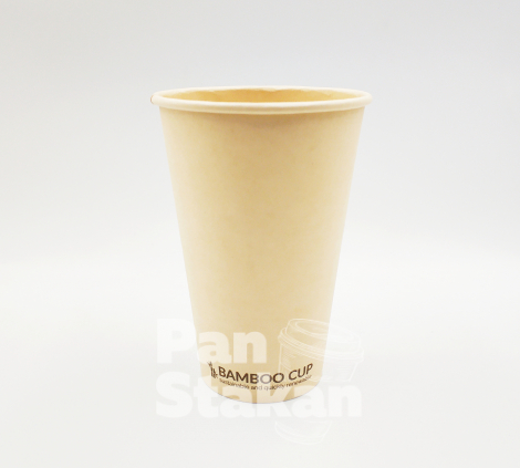 стаканы бумажные одноразовые бамбуковые панстакан