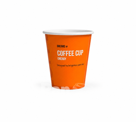  Стакан бумажный  8oz - COFFEE CUP ENERGY 270мл  50шт / уп  (20уп /1000шт) Р79 ST 79