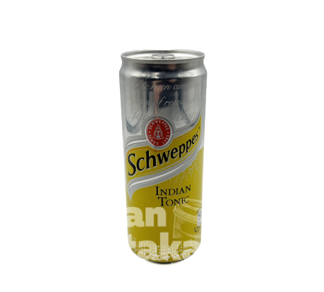 Напій безалкогольний Schweppes Indian Tonic ж/б 0.33мл