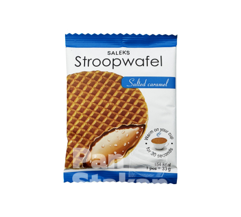 Вафлі Stroopwafel солона карамель