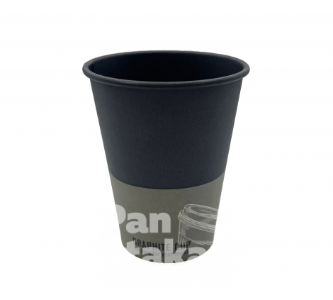 Стакан паперовий 12oz - Graphite cup 400мл 