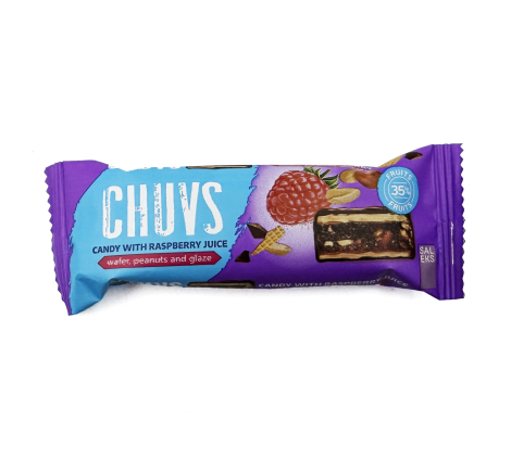 Цукерки Chuvs з малиновим соком